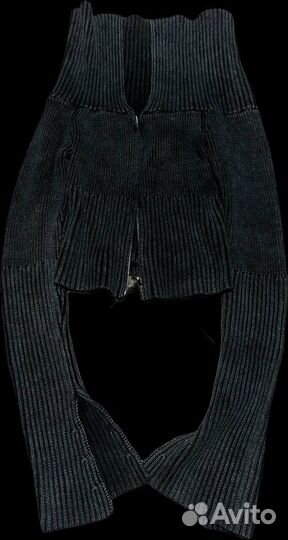 Кофта на молнии y2k