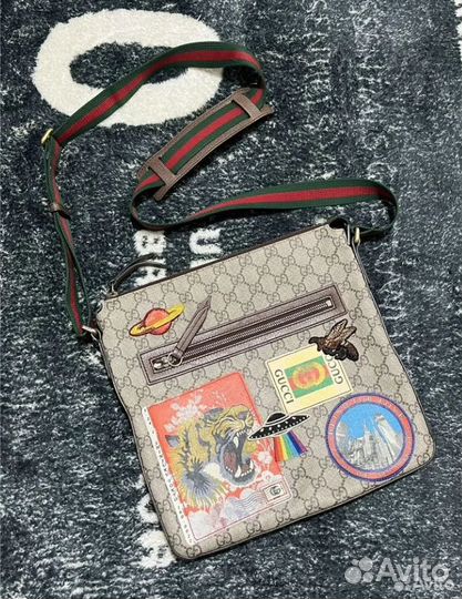 Gucci GG Supreme Courrier Messenger Оригинал