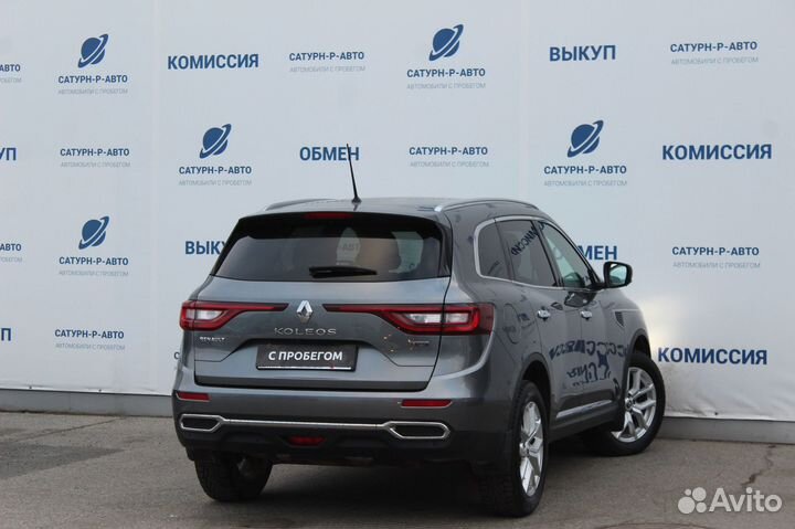 Renault Koleos 2.0 CVT, 2017, 78 000 км