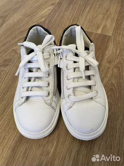 Кеды кожаные Naturino