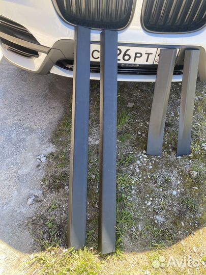 Молдинги на BMW X3 GO1