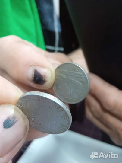 Монета Италии 1940г