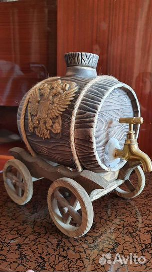 Сувенирная бочка для вина на 2.5 л