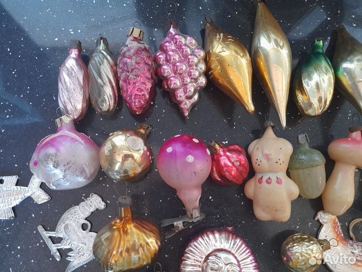 Елочные игрушки СССР