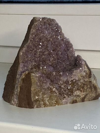 Друза-Щетка Аметиста СССР Камни минералы кристаллы