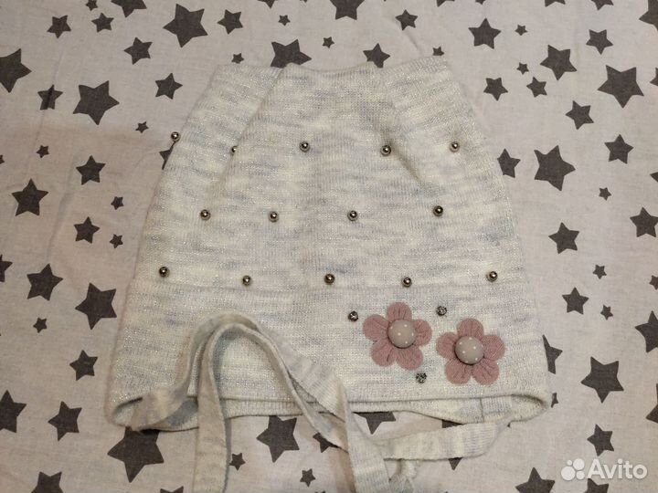 Шапка для девочки осень весна