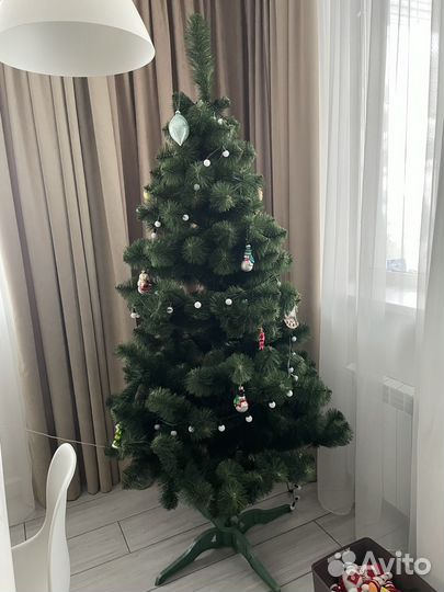 Елка искусственная пушистая 180 см