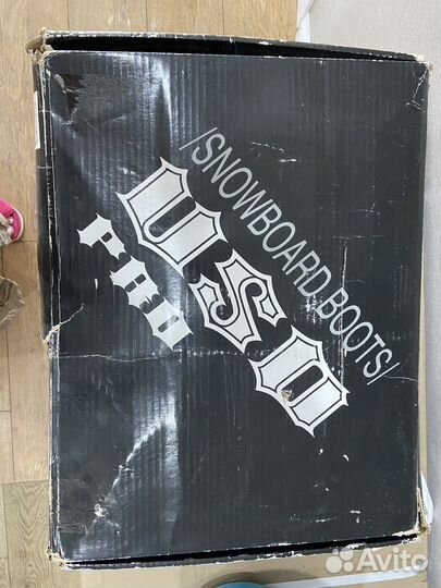 Ботинки для сноуборда мужские usdpro