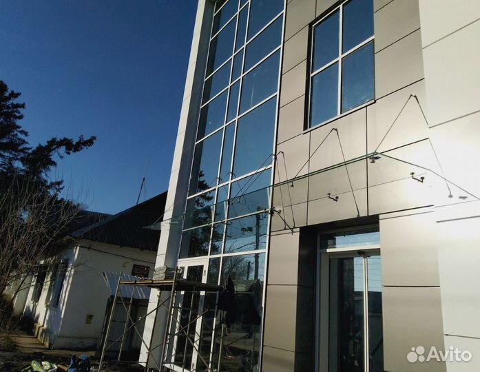 Раздвижные алюминиевые окна, двери, витражи