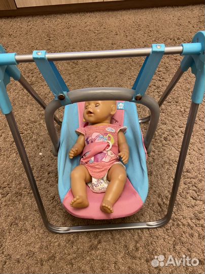 Качель для куклы baby born 2 в 1