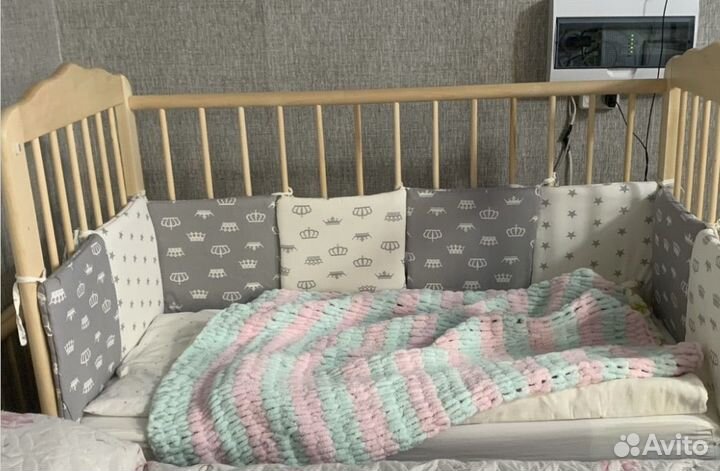 Бортики в детскую кроватку