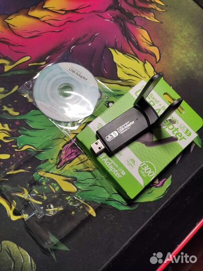 Wi Fi + bluetooth USB Adapter