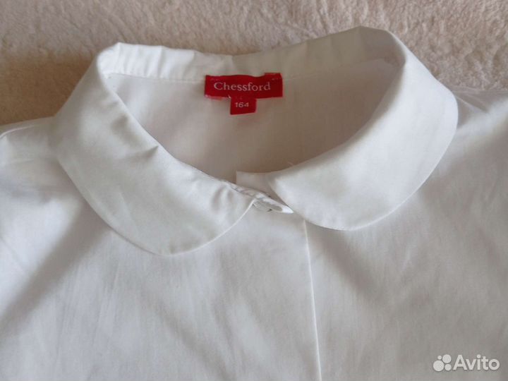 Блузка белая для девочек