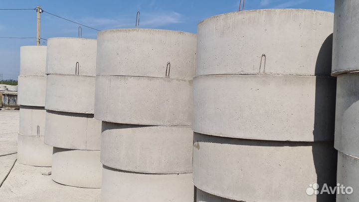 Выгребная яма из бетонных колец под ключ