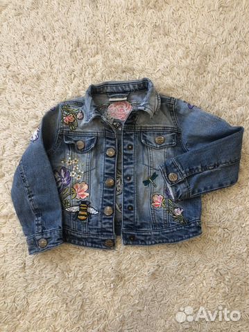 Куртка джинсовая для девочки