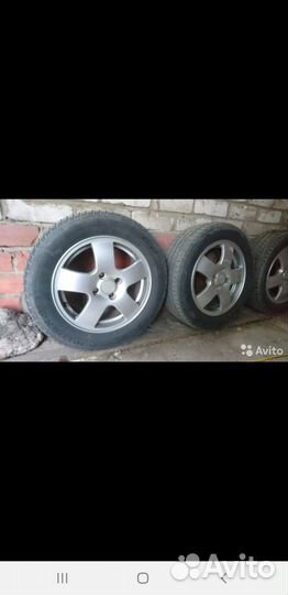 Колеса с дисками kia Rio