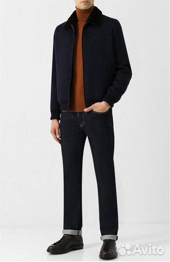 Кашемировая куртка-бомбер Kiton