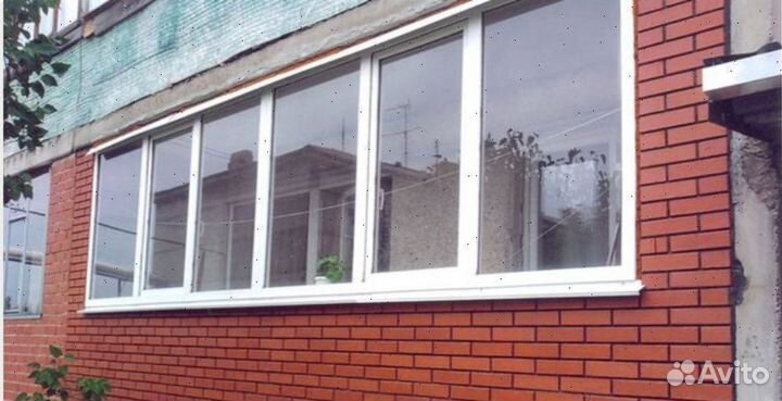 Балкон пластик под ключ