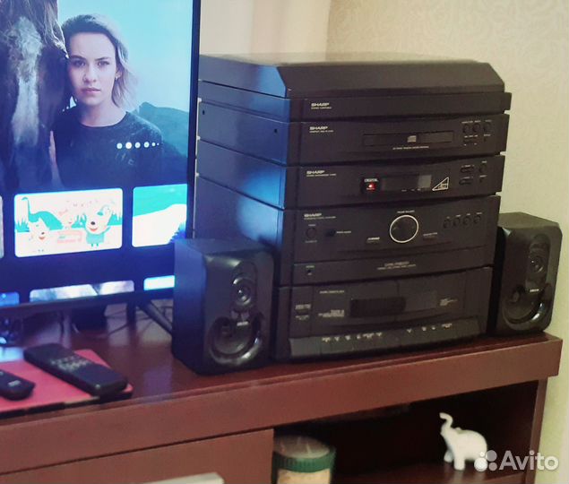 Музыкальный центр sharp CMS-R160CD с пультом д.у