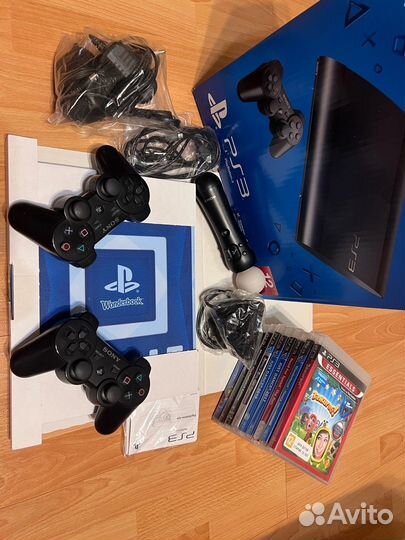 Sony ps3 super slim полный комплект