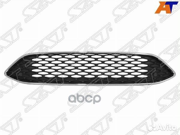 Решетка радиатора ford focus III 15-19 с хром м