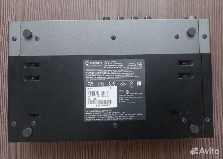 Steinberg ur44c - Звуковая карта