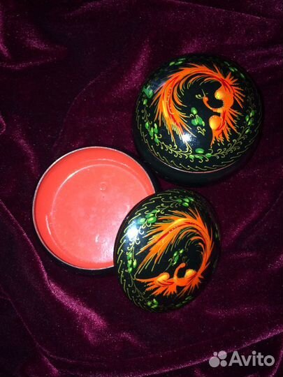 Шкатулка Палех 80-е годы СССР