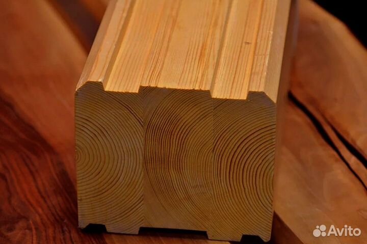 Каркасы из лиственничного бруса