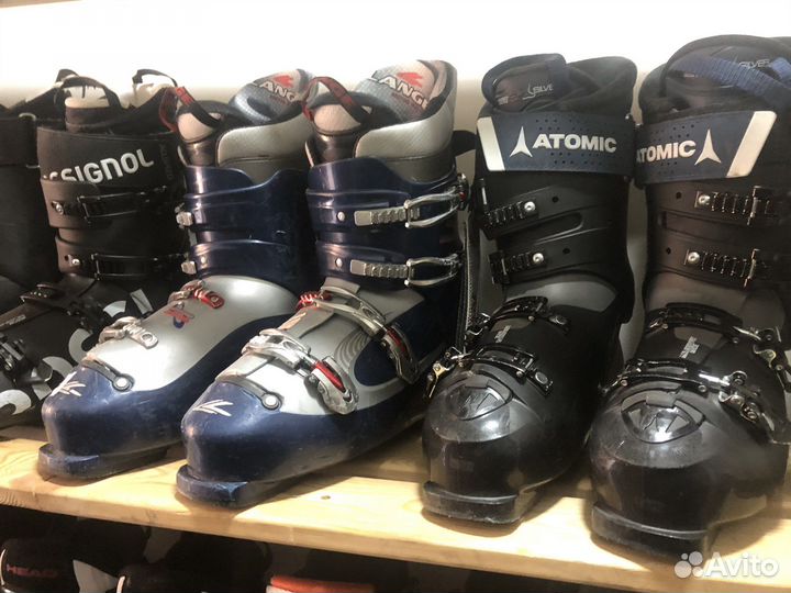 Горнолыжные ботинки 46-47+