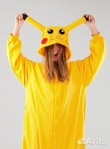 Пижама/Кигуруми пикачу