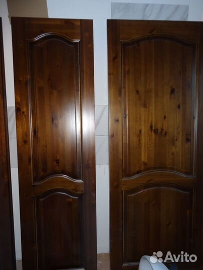 Двери межкомнатные из массива сосны с коробкой