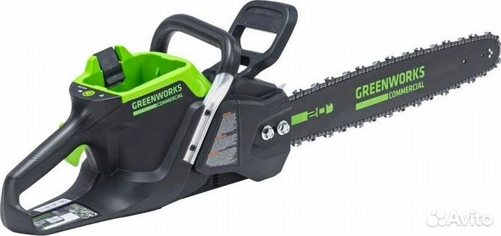 Пила цепная аккумуляторная greenworks GC82CS51, 82