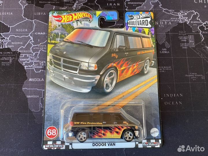 Hot wheels premium Dodge Van