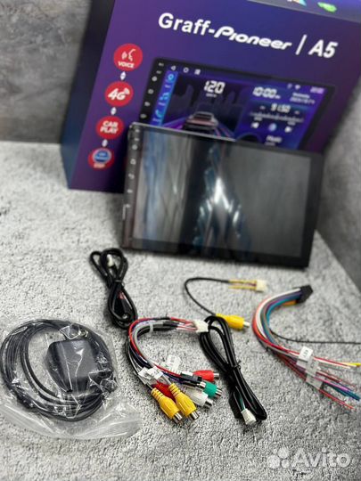 Pioneer.Graff A5 автомагнитола 2din 4/64