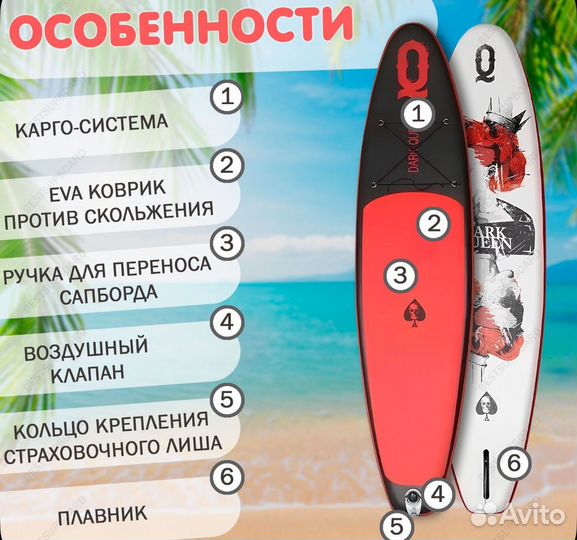 Сапборд надувная доска