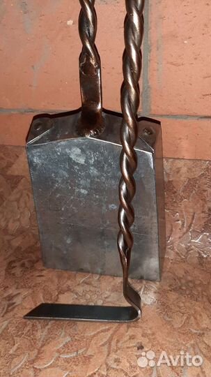 Комплект для печи (кочерга и совок)