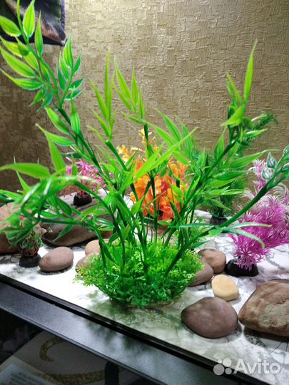 Грот (замок) для аквариума, коряга, декор