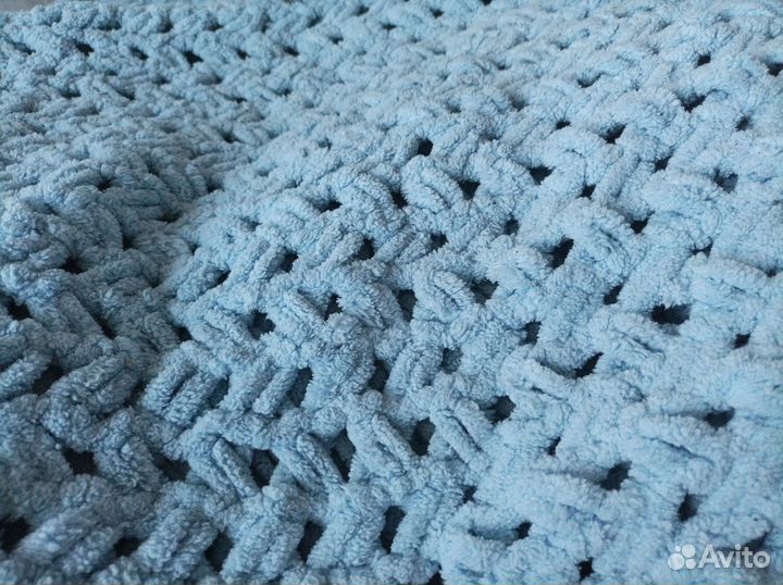 Плед детский плюшевый бу