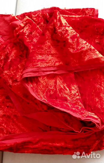 Плюш советский на хлопковой основе