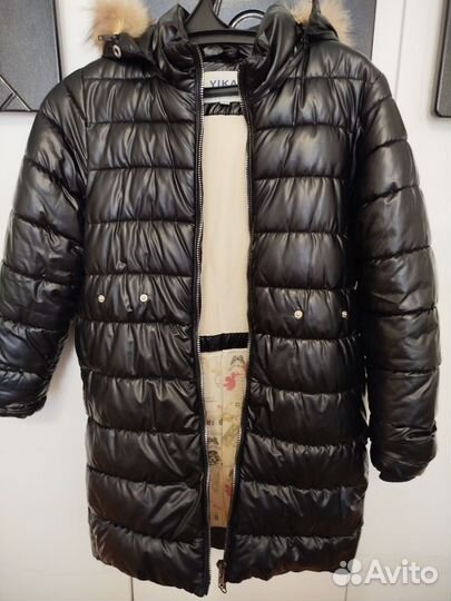 Зимняя куртка для девочки 158 см