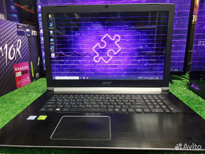 Ноутбук 17.3 дюйма i3 8th mx 150 6gb