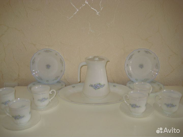 Чайный сервиз 19 предметов Франция
