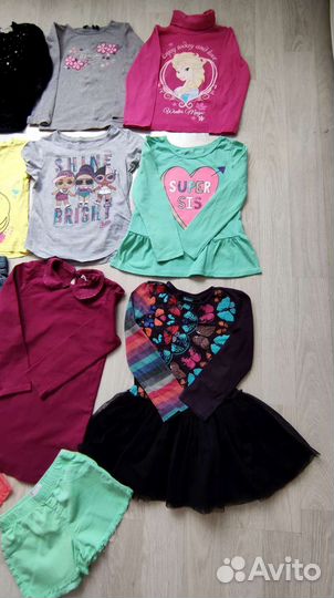 Вещи пакетом на девочку 116