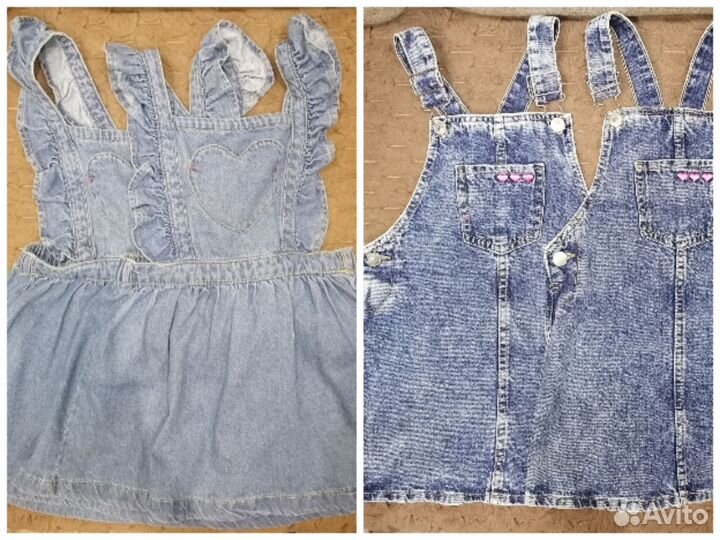 Сарафан джинсовый 110