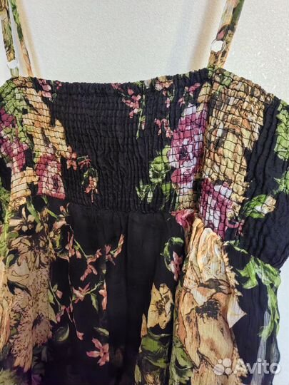 Платье H&M. 100% шелк. 36