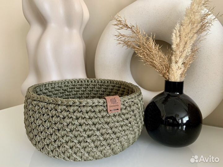 Корзина интерьерная / ручная работа