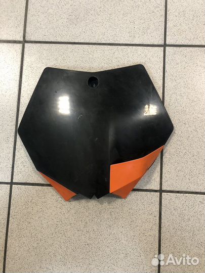Щиток под номер KTM SX-F