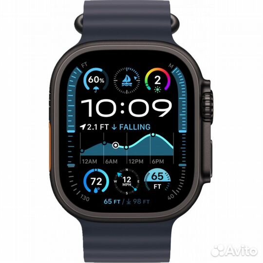 Apple Watch Ultra 2 GPS + Cellular, 49 мм, черного