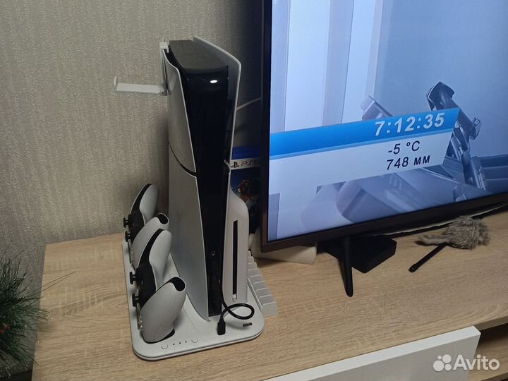 Sony playstation 5 ps5 с дисководом 2 джойстика