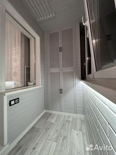 Обшивка балкона Вагонкой. Остекление балконов